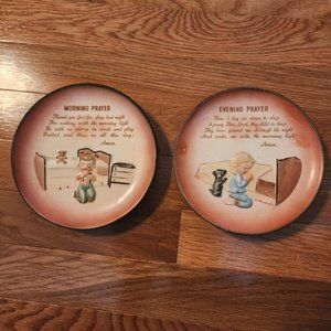 Pair of Kid's Prayer Wall Plaques